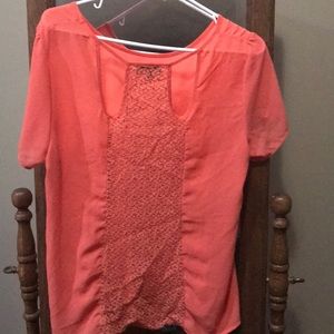 Papermoon coral colored blouse!!
